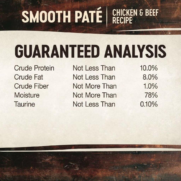 Wellness CORE Tiny Tasters Grain-Free Smooth Pate Chicken & Beef Wet Food for Cats (1.75 oz x 12 pouches)