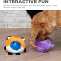 Outward Hound Unbelieva-Ball Owl Interactive Plush Toy with Light Up Ball For Dog