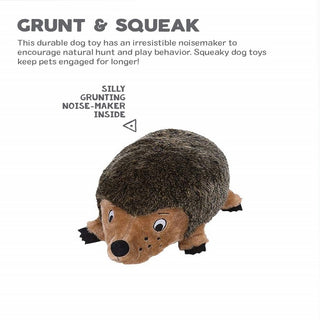 Outward Hound Hedgehog Brown Squeaker Dog Plush Toy (Extra Large)