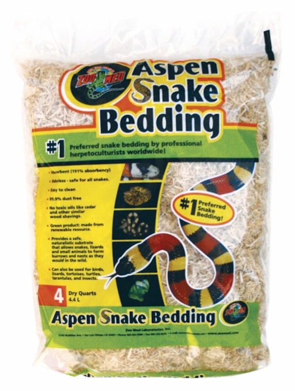 Zoo Med Aspen Snake Bedding, 1lb