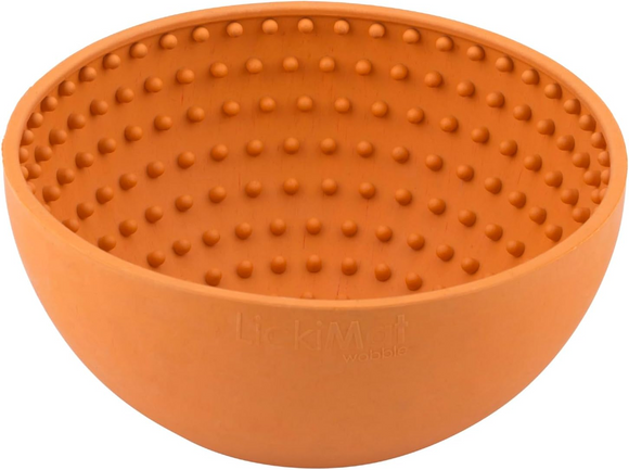 LickiMat Wobble Slow Feeder Lick Mat Bowl for Dogs