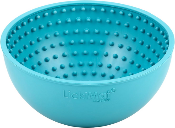 LickiMat Wobble Slow Feeder Lick Mat Bowl for Dogs