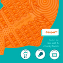 LickiMat Casper Lick Mat Slow Feeder for Cats