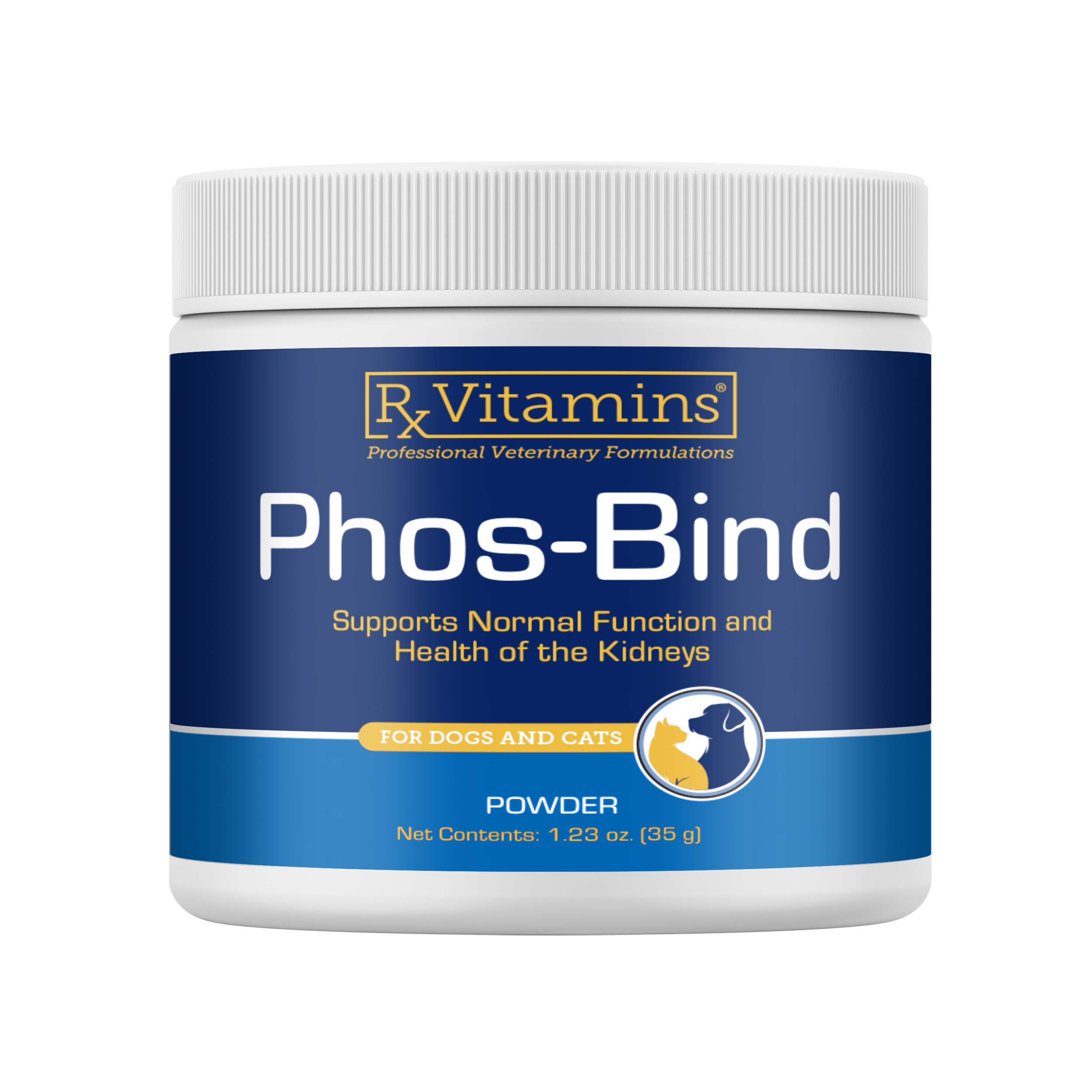 Rx Vitamins Phos-Bind Kidney Support Supplement For Dogs & Cats