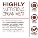360 Pet Nutrition Bison Liver Freeze-Dried Raw Dog Treats