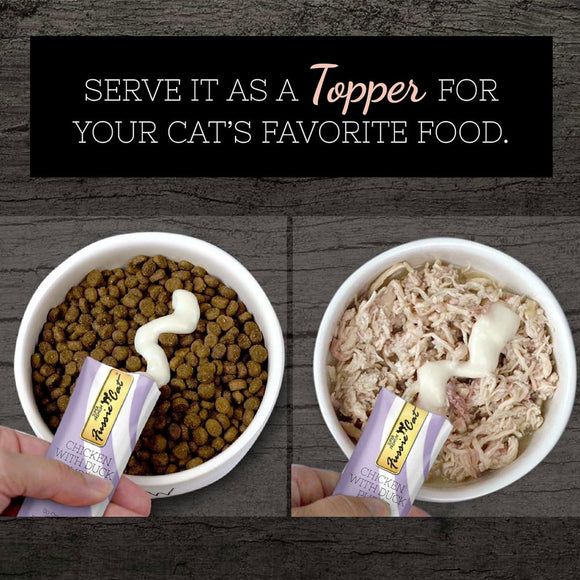 Fussie Cat Chicken with Duck Puree Lickable Cat Treats