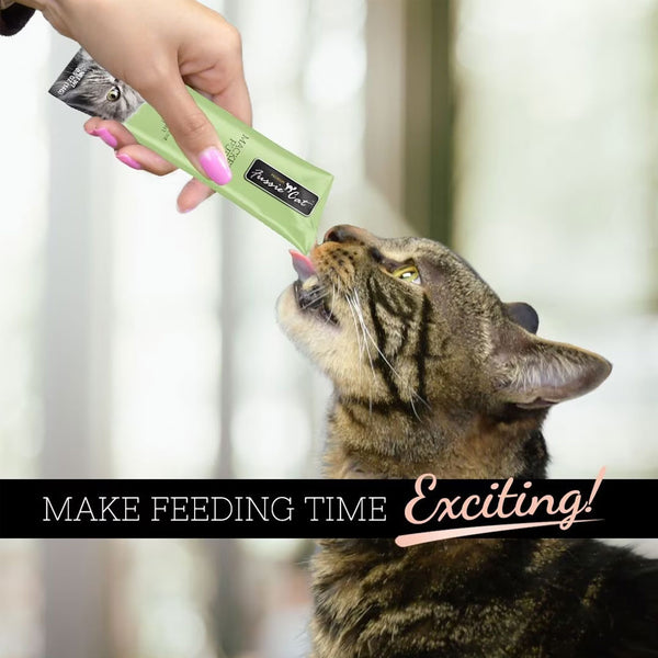 Fussie Cat Mackerel Puree Lickable Cat Treats