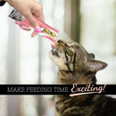 Fussie Cat Chicken with Beef Puree Lickable Cat Treats, 0.5-oz x 4-tubes-5