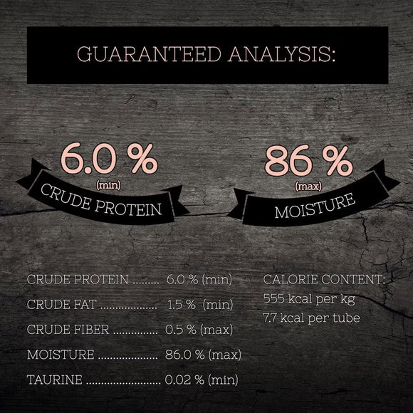 Fussie Cat Chicken with Beef Puree Lickable Cat Treats, 0.5-oz x 4-tubes