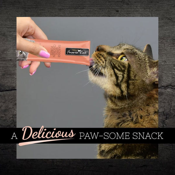 Fussie Cat Sardine with Chicken Puree Lickable Cat Treats