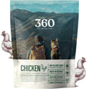 360 Pet Nutrition Chicken Freeze-Dried Raw Complete Meal for Adult Dogs 5oz