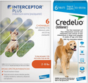 Credelio + Interceptor Plus 6-Month Bundle