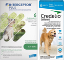 Credelio + Interceptor Plus 6-Month Bundle