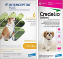 Credelio + Interceptor Plus 6-Month Bundle