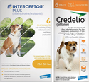 Credelio + Interceptor Plus 6-Month Bundle