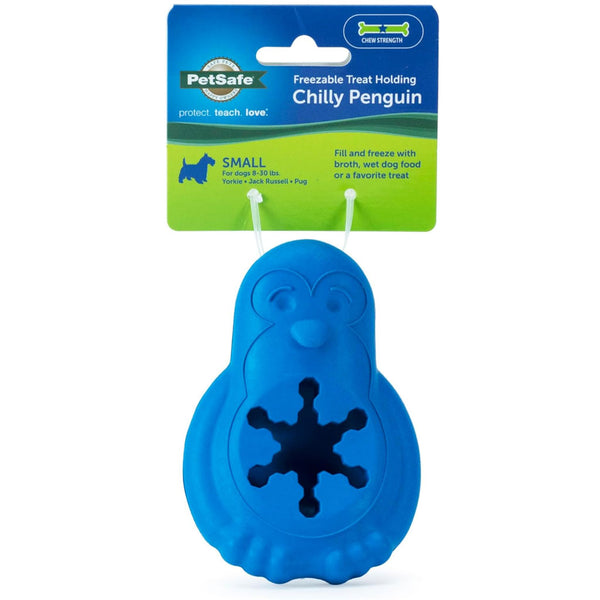 Petsafe Busy Buddy Penguin Freezable Treat Holding Dog Toy small