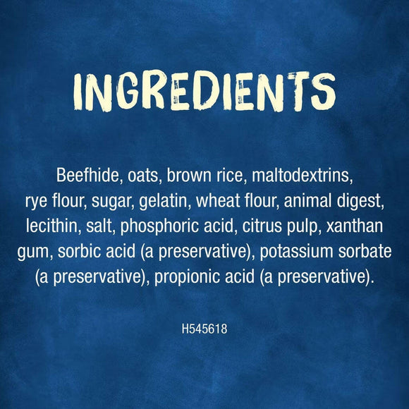 Busy Bone Chewnola Long-Lasting 3-Layer Chew Small/Medium Dog Treats ingredients