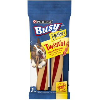 Busy Beggin' Twist'D! Long-Lasting Chew Small & Medium Dog Treat