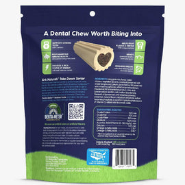 Ark Naturals 6-in-1 Fortify Brushless Toothpaste Calcium Plus Omegas Support Chews for Large Dogs (18 oz)