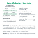 Dr. Marty Better Life Booster Turkey Bone Broth Blend 3.17 oz