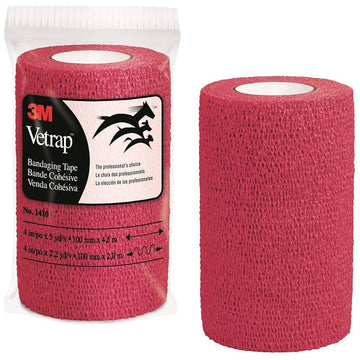 3M Vetrap 4" Bandaging Tape, 1 count
