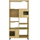 4 Cats & Dogs Clifford Pet Shelf - Oak - Dog Beds & Furniture 3