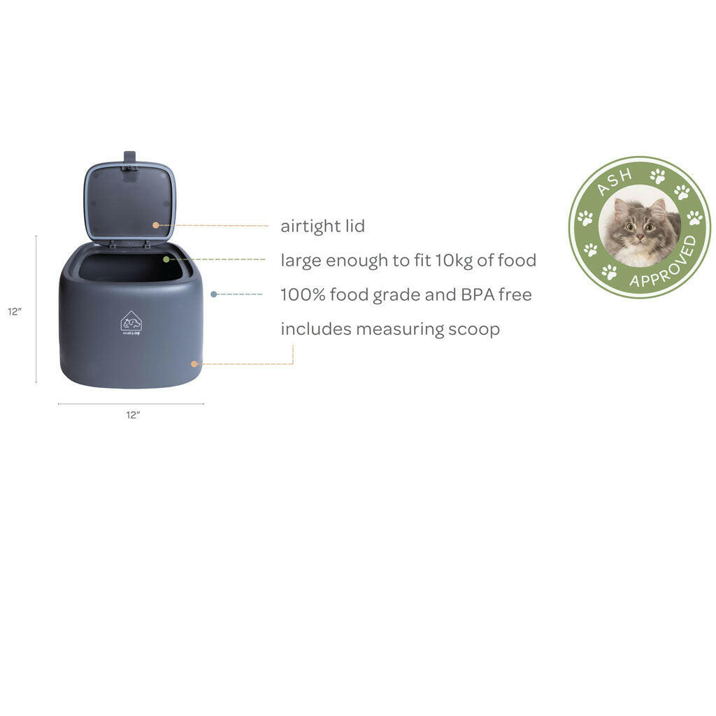 Kibble Food Saver Containers: Perfect for Cats & Dogs