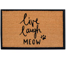 4 Cats & Dogs L.L. Meow Rectangular Entrance Mat Set