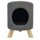 4 Cats & Dogs Wallie Pet Stool - Dark Grey - Dog Beds & Furniture 6