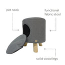 4 Cats & Dogs Wallie Pet Stool - Dog Beds & Furniture 19