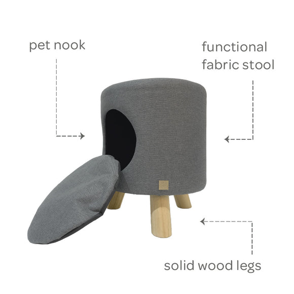 4 Cats & Dogs Wallie Pet Stool - Dog Beds & Furniture 19