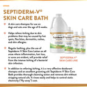 NaturVet Septiderm-V Skin Care Bath for Dogs & Cats