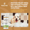 NaturVet Septiderm-V Skin Care Bath for Dogs & Cats