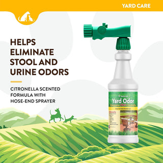 NaturVet Yard Odor Eliminator Plus Refill with Citronella