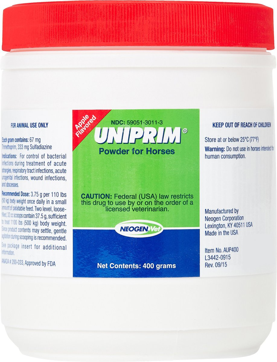 Uniprim for horses