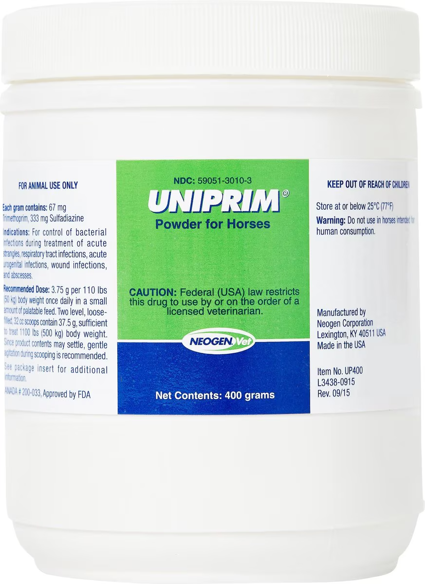 Uniprim Powder for Horses