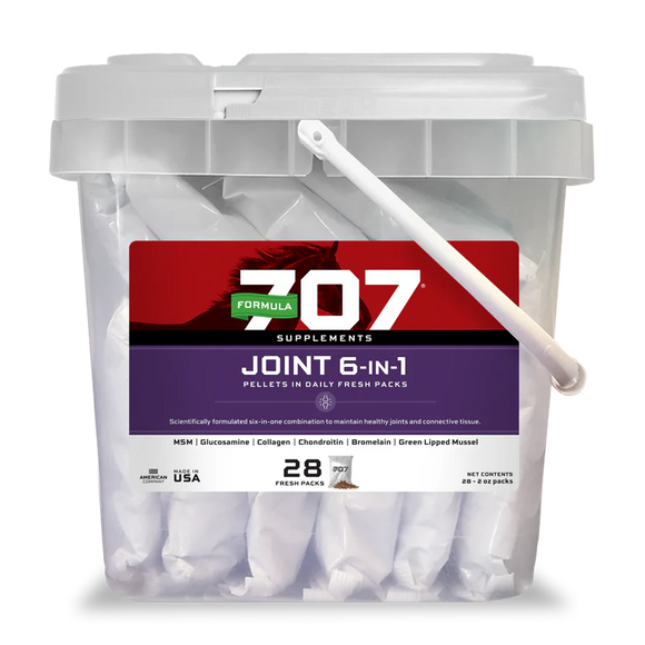 Formula 707 Joint 6-in-1 Daily Fresh Packs For Horse (28 Day Supply)