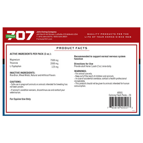 Formula 707 Calming Pellets Daily Fresh Packs For Horses (28 Day Supply) - 0