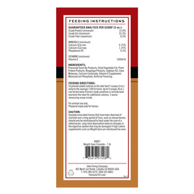 Formula 707 Weight Gain Supplement for Horses - 0