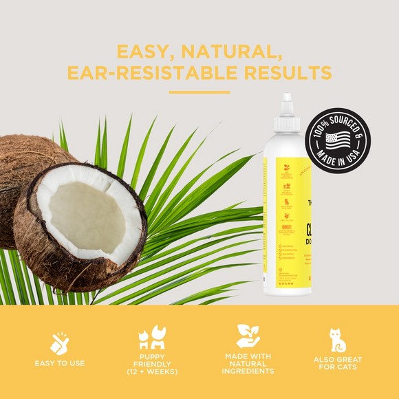 Natural Rapport The Only Ear Cleaner Dogs Need