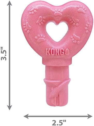 Kong Puppy ChewStix Twist Heart Toy For Dogs