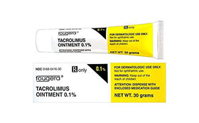 Tacrolimus Topical Ointment 0.1% (30g), (Manufacturer may vary) - 0
