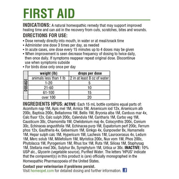 HomeoPet FIrst Aid for Pets