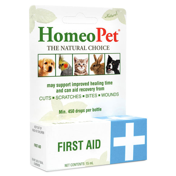 HomeoPet FIrst Aid for Pets, 15-ml