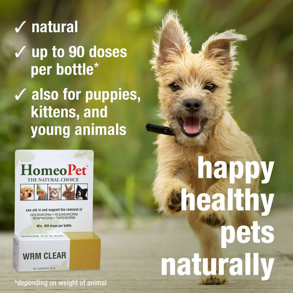 HomeoPet WRM Clear for Pets