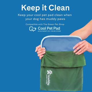 Green Pet Cool Pet Pad Cover keep it clean