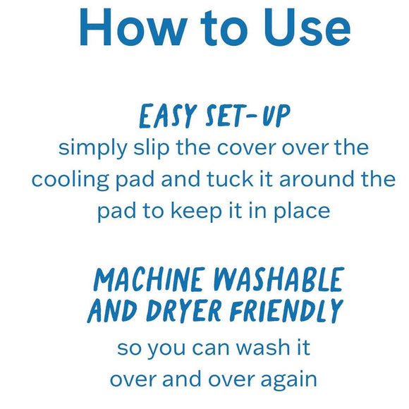 Green Pet Cool Pet Pad Cover how to use