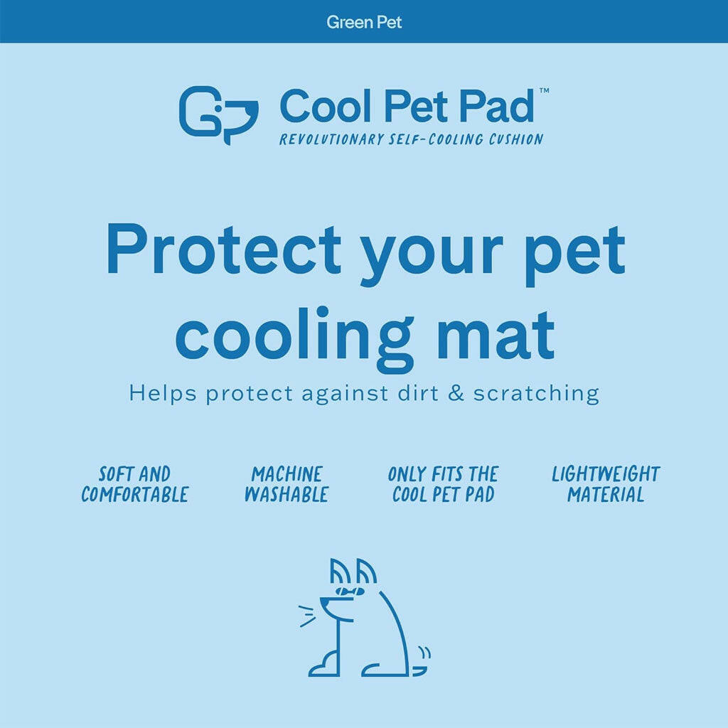 Green Pet Cool Pet Pad Cover features