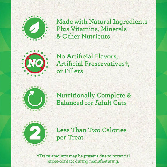 Greenies Feline SmartBites Healthy Indoor Chicken Flavor  benefits