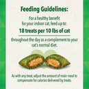 Greenies Feline SmartBites Healthy Indoor Tuna Flavor Cat Treats directions